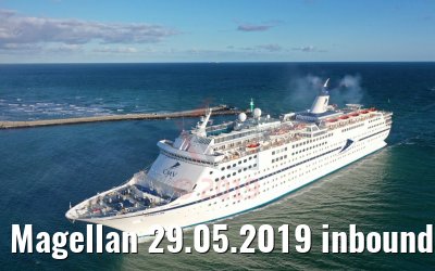 Magellan 29.05.2019 inbound Warnemünde
