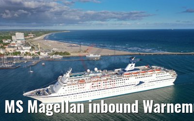 MS Magellan inbound Warnemünde 29.05.2019