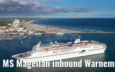 MS Magellan inbound Warnemünde 29.05.2019