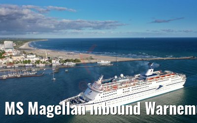 MS Magellan inbound Warnemünde 29.05.2019