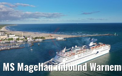 MS Magellan inbound Warnemünde 29.05.2019