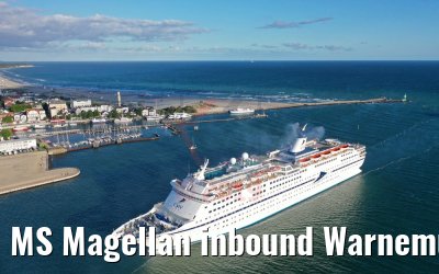 MS Magellan inbound Warnemünde 29.05.2019
