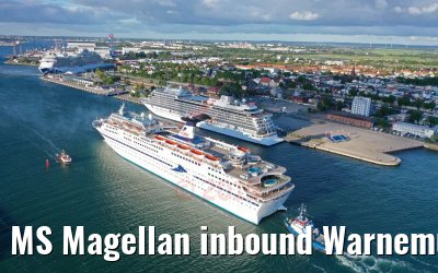 MS Magellan inbound Warnemünde 29.05.2019