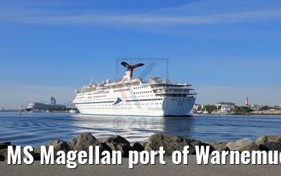 MS Magellan port of Warnemuende 23.05.2018