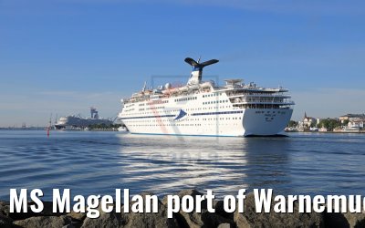 MS Magellan port of Warnemuende 23.05.2018