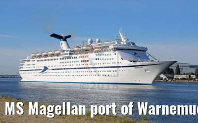 MS Magellan port of Warnemuende 23.05.2018