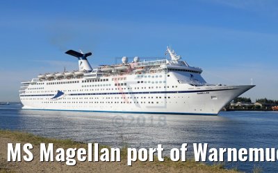 MS Magellan port of Warnemuende 23.05.2018