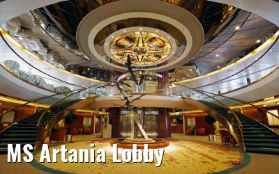 MS Artania Lobby