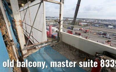 old balcony, master suite 8339 MS Artania