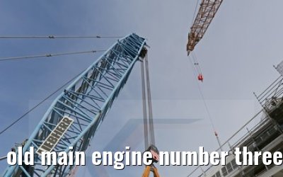 old main engine number three MS Artania on 09th October 2014