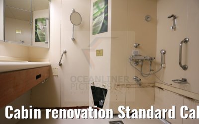Cabin renovation Standard Cabin Deck 6 MS Artania