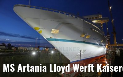 MS Artania Lloyd Werft Kaiserdock II 09.10.2014