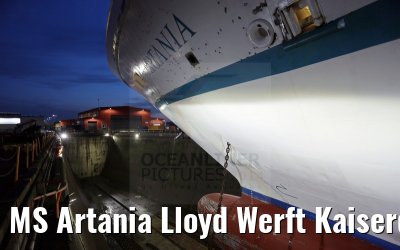 MS Artania Lloyd Werft Kaiserdock II 09.10.2014