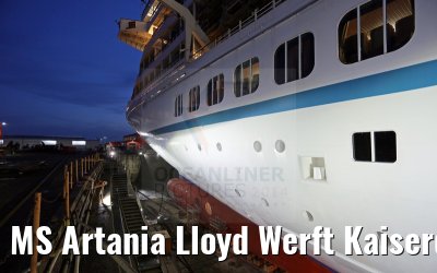 MS Artania Lloyd Werft Kaiserdock II 09.10.2014