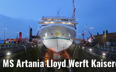 MS Artania Lloyd Werft Kaiserdock II 09.10.2014