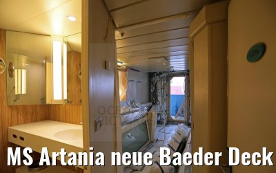 MS Artania neue Baeder Deck 6 am 21.10.2014