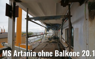MS Artania ohne Balkone 20.10.2014