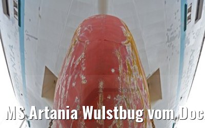 MS Artania Wulstbug vom Dock aus gesehen am 23.10.2014