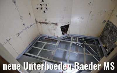 neue Unterboeden Baeder MS Artania Deck 6 am 20.10.2014