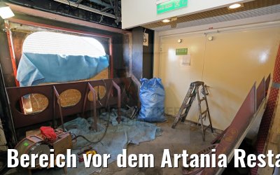 Bereich vor dem Artania Restaurant 24.11.2014