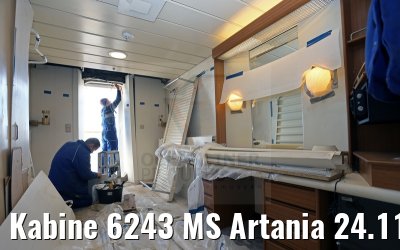 Kabine 6243 MS Artania 24.11.2014