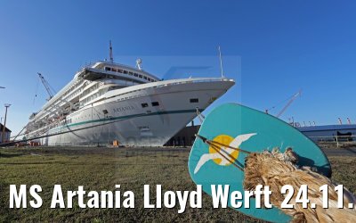 MS Artania Lloyd Werft 24.11.2014