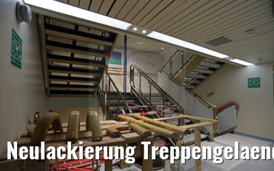 Neulackierung Treppengelaender Treppenhaeuser