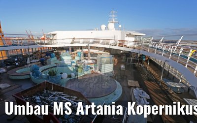 Umbau MS Artania Kopernikus Pool 24.11.2014