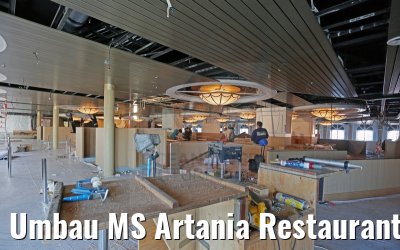 Umbau MS Artania Restaurant Vier Jahreszeiten 24.11.2014