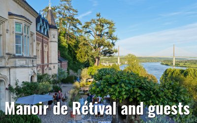 Manoir de Rétival and guests