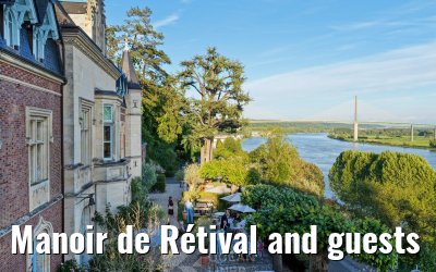 Manoir de Rétival and guests