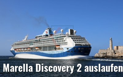 Marella Discovery 2 auslaufend Havanna 23.02.2018