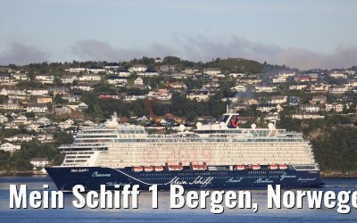 Mein Schiff 1 Bergen, Norwegen 16.07.2019