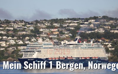 Mein Schiff 1 Bergen, Norwegen 16.07.2019