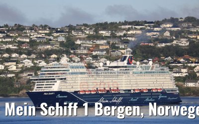 Mein Schiff 1 Bergen, Norwegen 16.07.2019