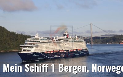 Mein Schiff 1 Bergen, Norwegen 16.07.2019