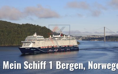 Mein Schiff 1 Bergen, Norwegen 16.07.2019