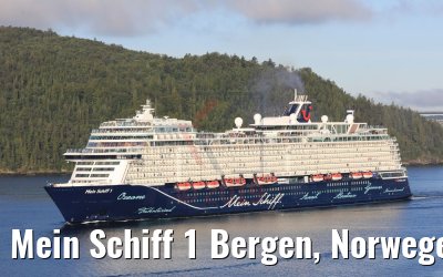 Mein Schiff 1 Bergen, Norwegen 16.07.2019
