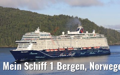 Mein Schiff 1 Bergen, Norwegen 16.07.2019