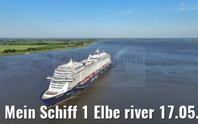 Mein Schiff 1 Elbe river 17.05.2024