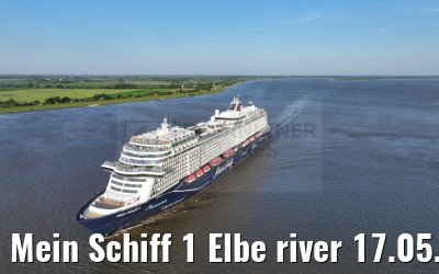 Mein Schiff 1 Elbe river 17.05.2024