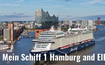 Mein Schiff 1 Hamburg and Elbphilharmonie 25.08.2025