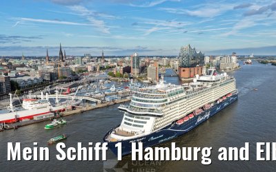 Mein Schiff 1 Hamburg and Elbphilharmonie 25.08.2025