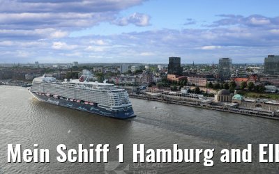 Mein Schiff 1 Hamburg and Elbphilharmonie 25.08.2025