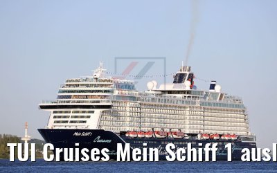 TUI Cruises Mein Schiff 1 auslaufend Hamburg 06.05.2018
