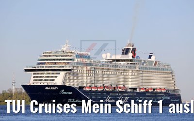 TUI Cruises Mein Schiff 1 auslaufend Hamburg 06.05.2018