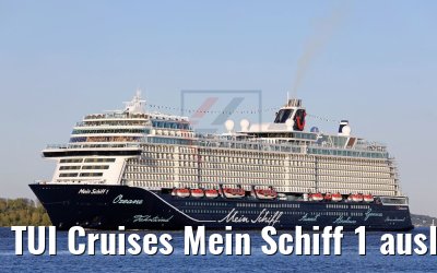 TUI Cruises Mein Schiff 1 auslaufend Hamburg 06.05.2018