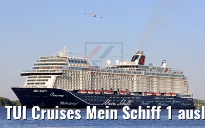TUI Cruises Mein Schiff 1 auslaufend Hamburg 06.05.2018