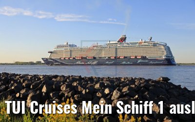 TUI Cruises Mein Schiff 1 auslaufend Hamburg 06.05.2018