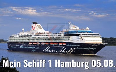 Mein Schiff 1 Hamburg 05.08.2017
